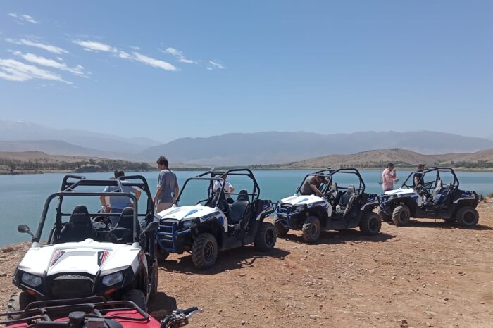 Buggy au Lac Lalla Takerkoust & Desert d’Agafay – ½ Journée